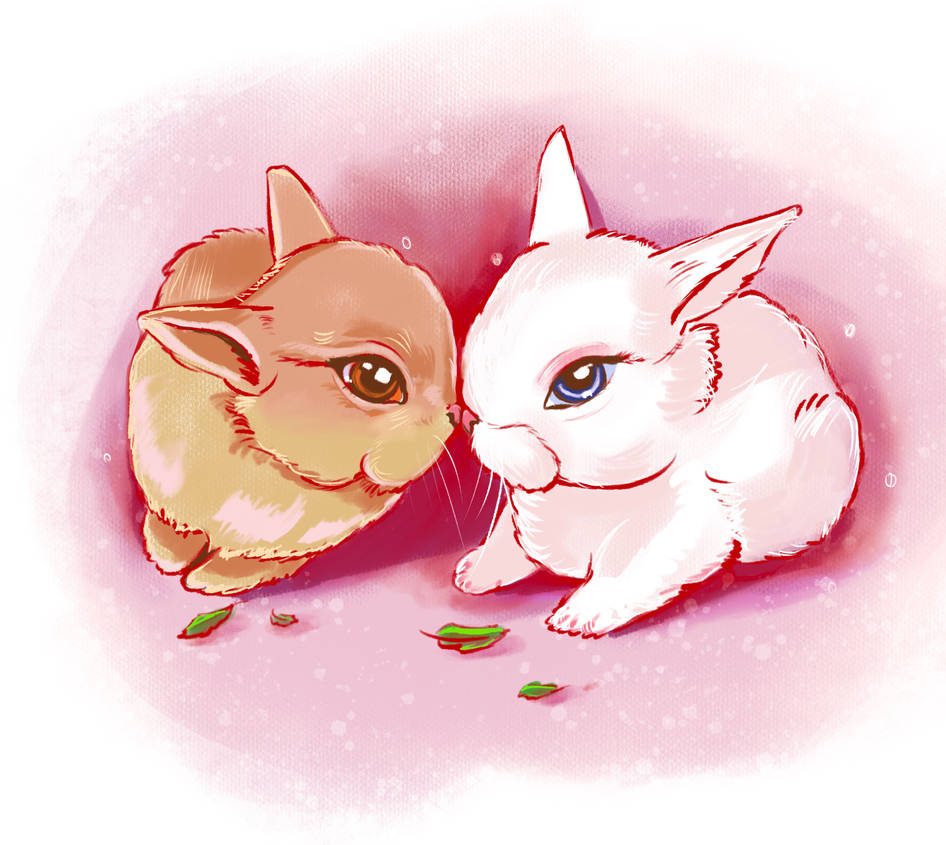 Flappy Cute Rabbit Cute fluffy bunnies by Krutota on DeviantArt