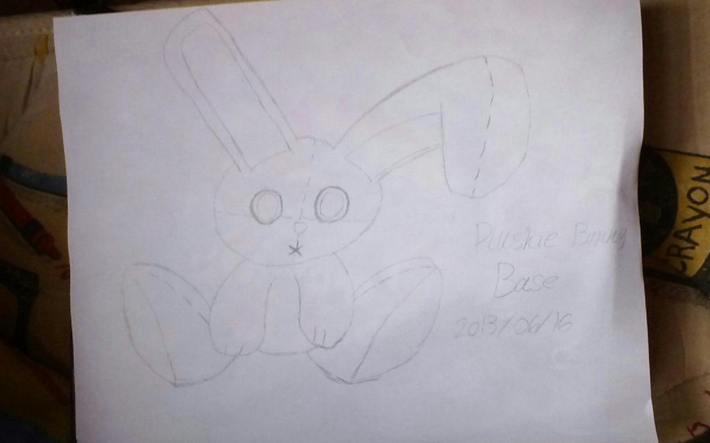 Character Base Stuffed Rabbit Plush Bunny base by GhostlyPhantazy on DeviantArt