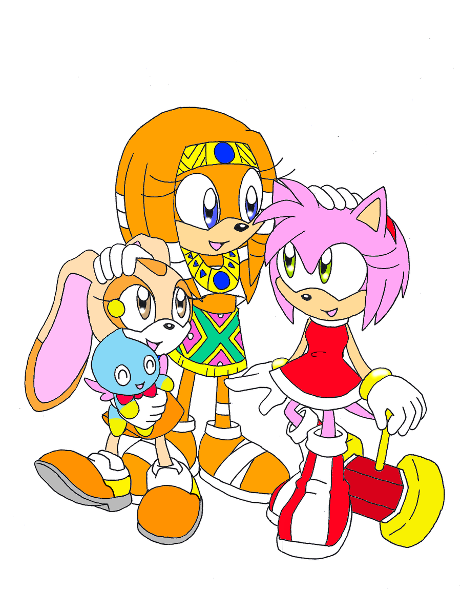 Amy, Cream and Tikal