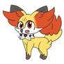 Pokefusion: Fennekin + Rockruff