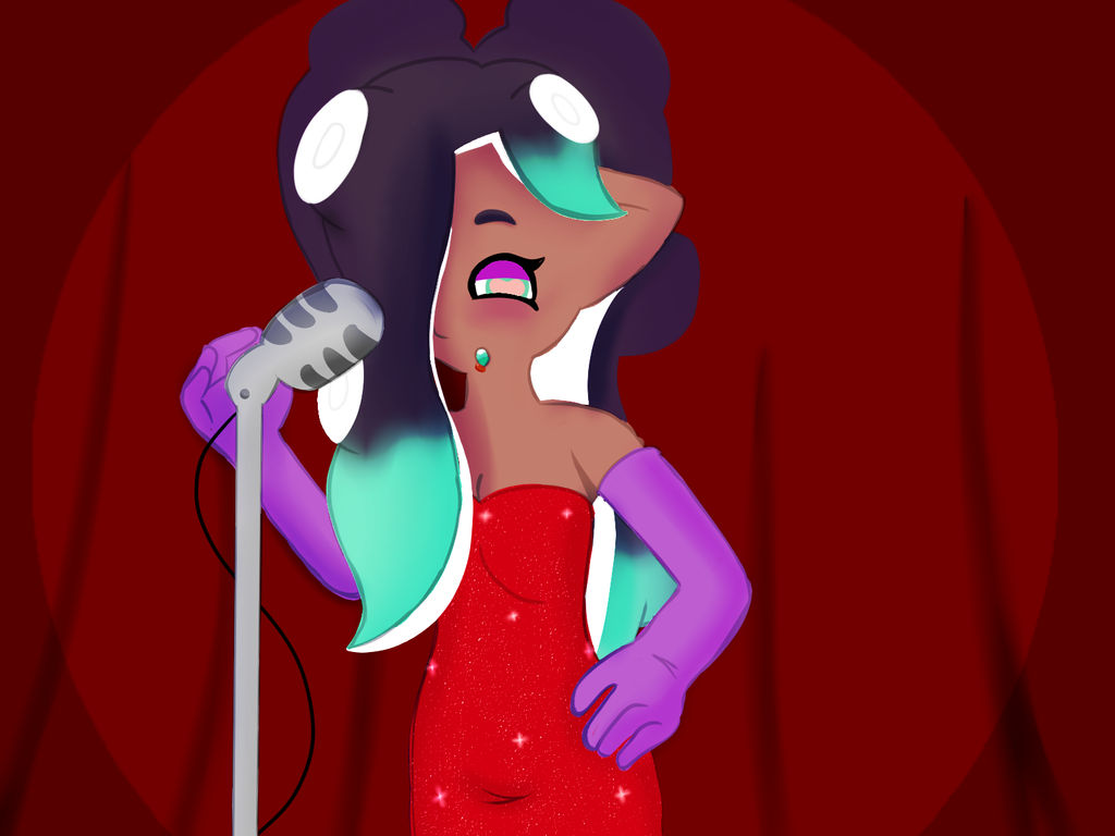 Marina as Jessica Rabbit by GhostlyPhantazy on DeviantArt