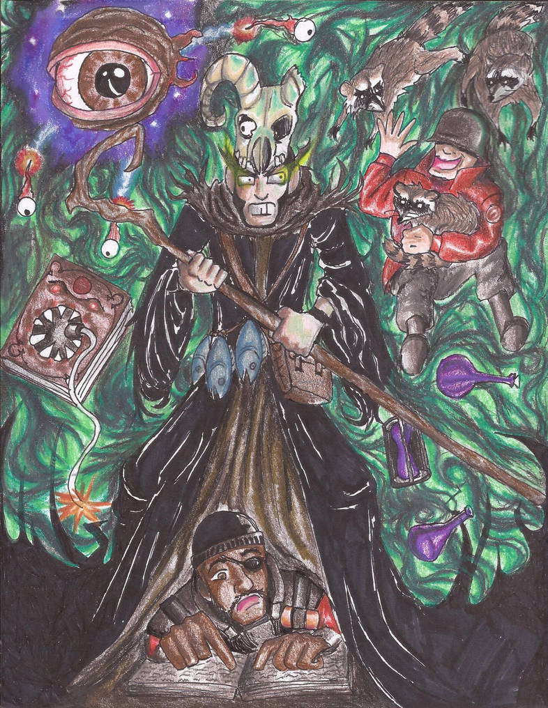 Merasmus by CalliopeCloudCat on DeviantArt