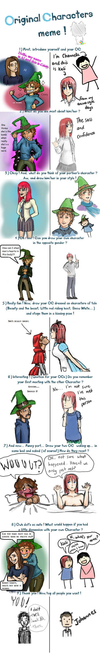 Origonal Characters meme Dou! by CalliopeCloudCat on DeviantArt