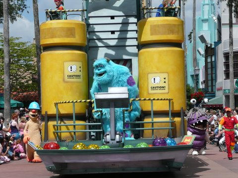 Monsters' Inc. Float by DetectiveToony on DeviantArt