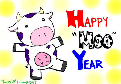 2009 - HAPPY 'MOO' YEAR