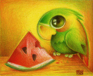 Loro y sandia