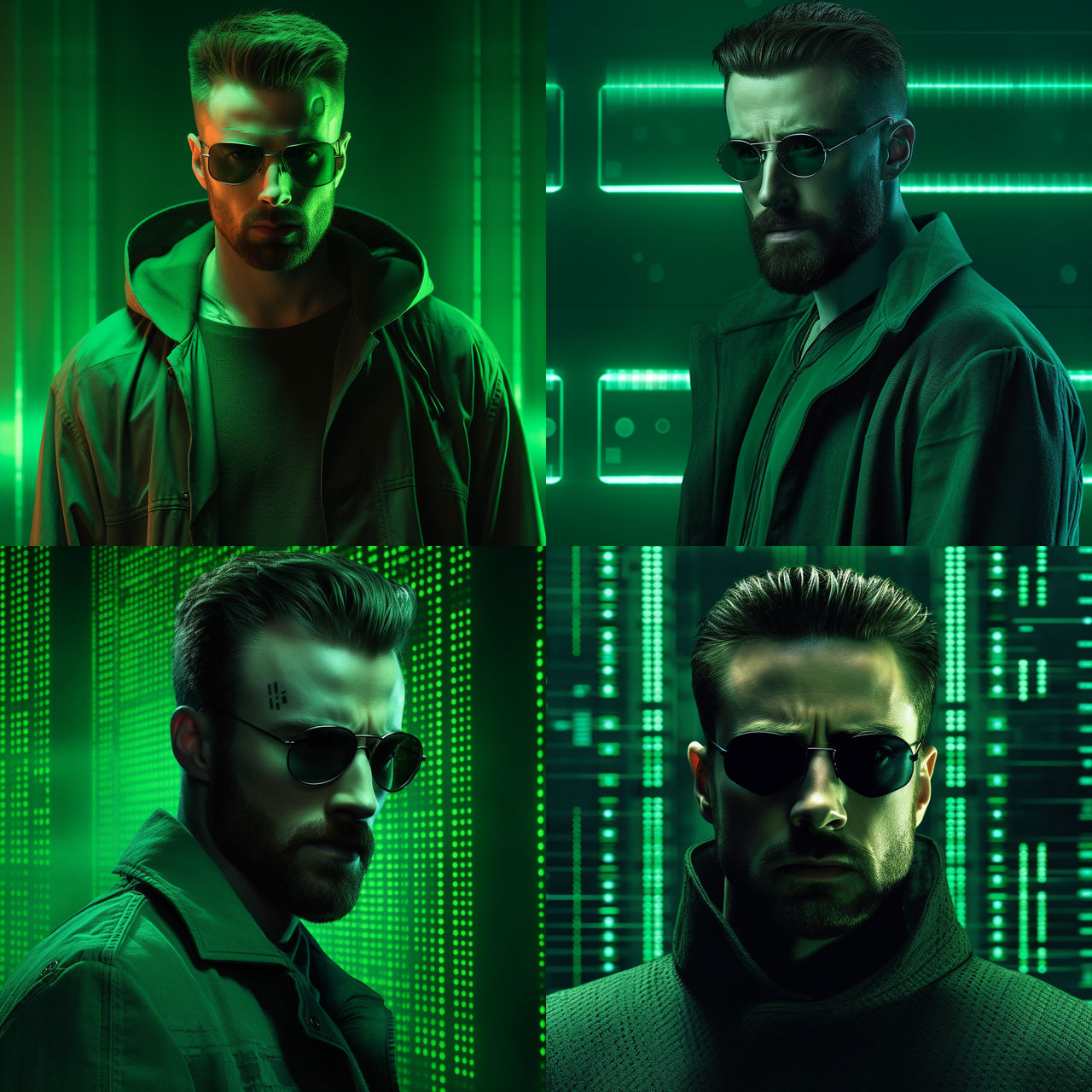 Chris Evans is Neo from Matrix by kameded on DeviantArt