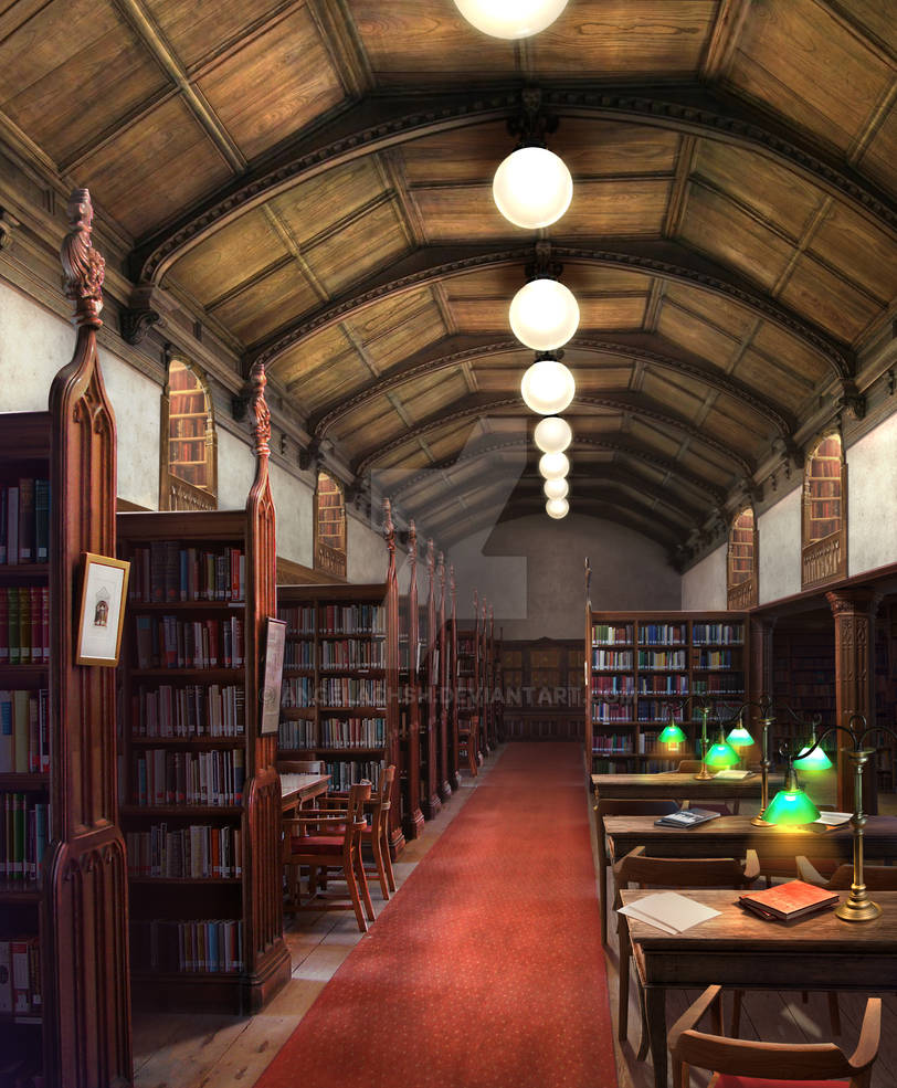 Library cut by angelachsh on DeviantArt