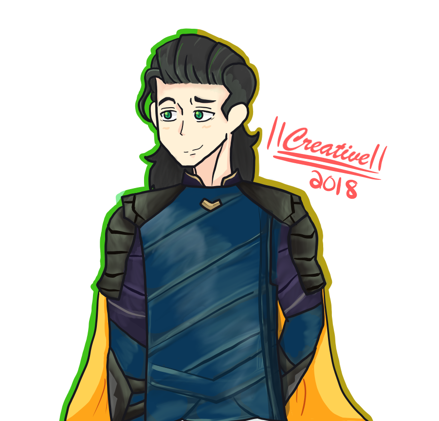 Loki Ragnarok Drawings (Marvel) Loki -Ragnarok- by CoolCreativeGirl on DeviantArt