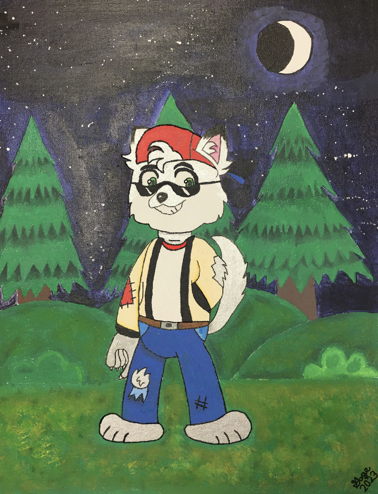 Phoenix the Wolf by SuperGamerHoppy on DeviantArt