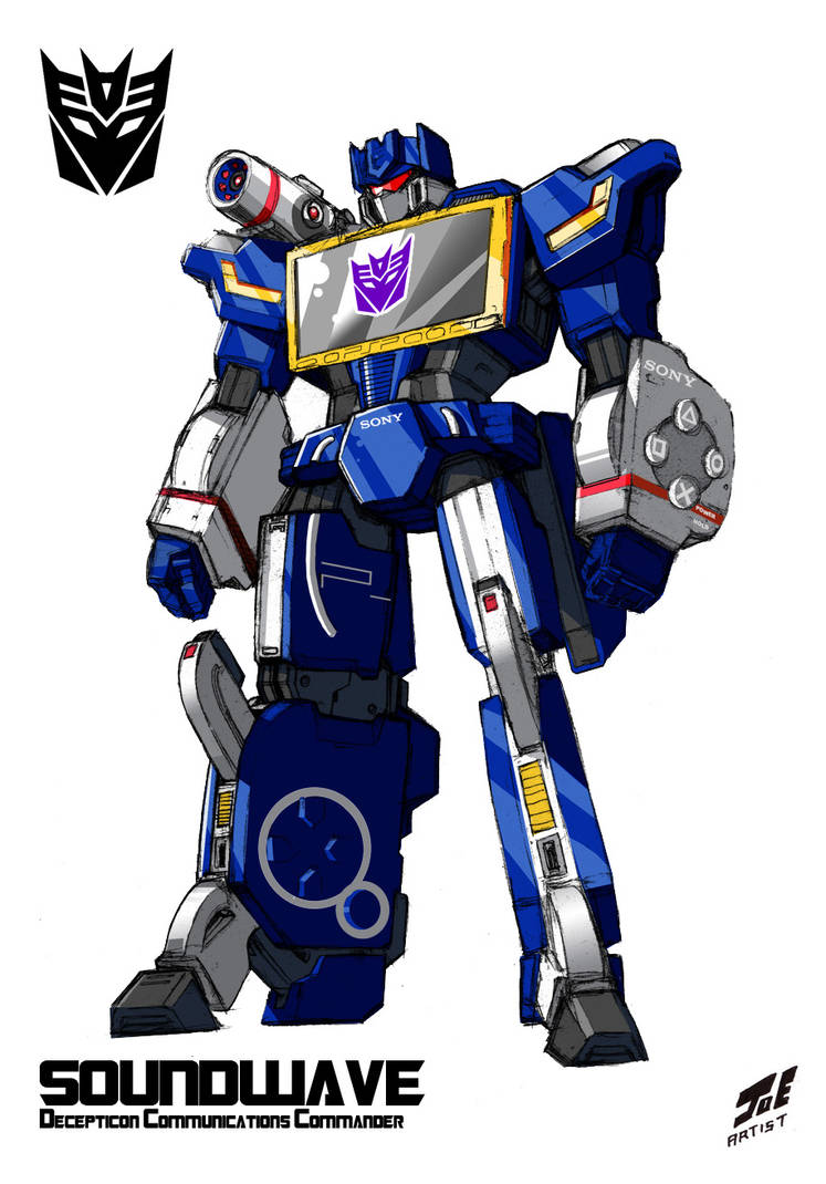 SOUNDWAVE SONY EDITION by Jeetdoh on DeviantArt