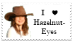 I Love Hazelnut-Eyes Stamp by Hazelnut-Eyes