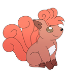 Vulpix .:left hand challenge:. by DMC-CorbeauNoir