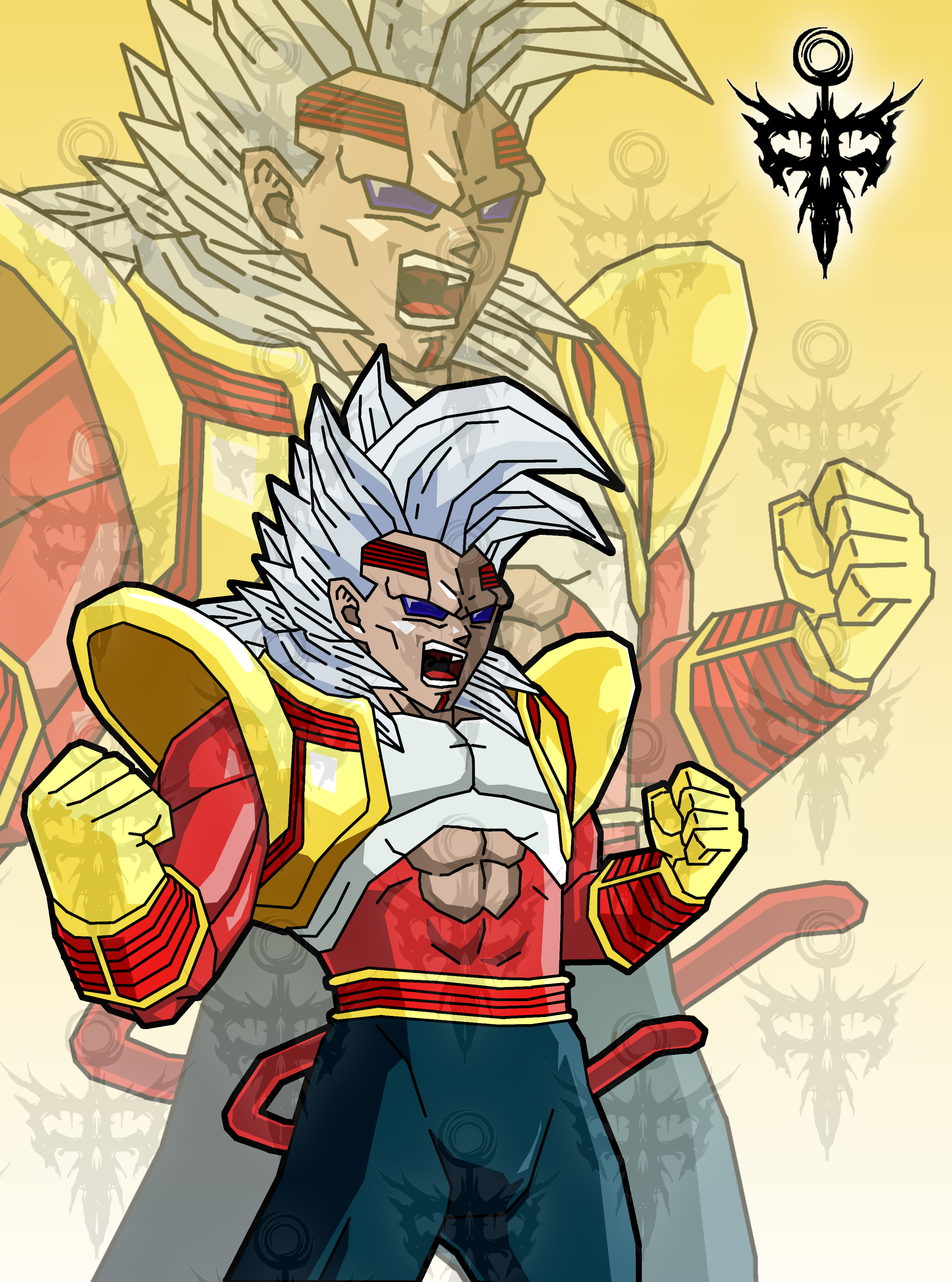 Super Saiyan 4 Super Saiyan Vegeta by obsolete00 on DeviantArt