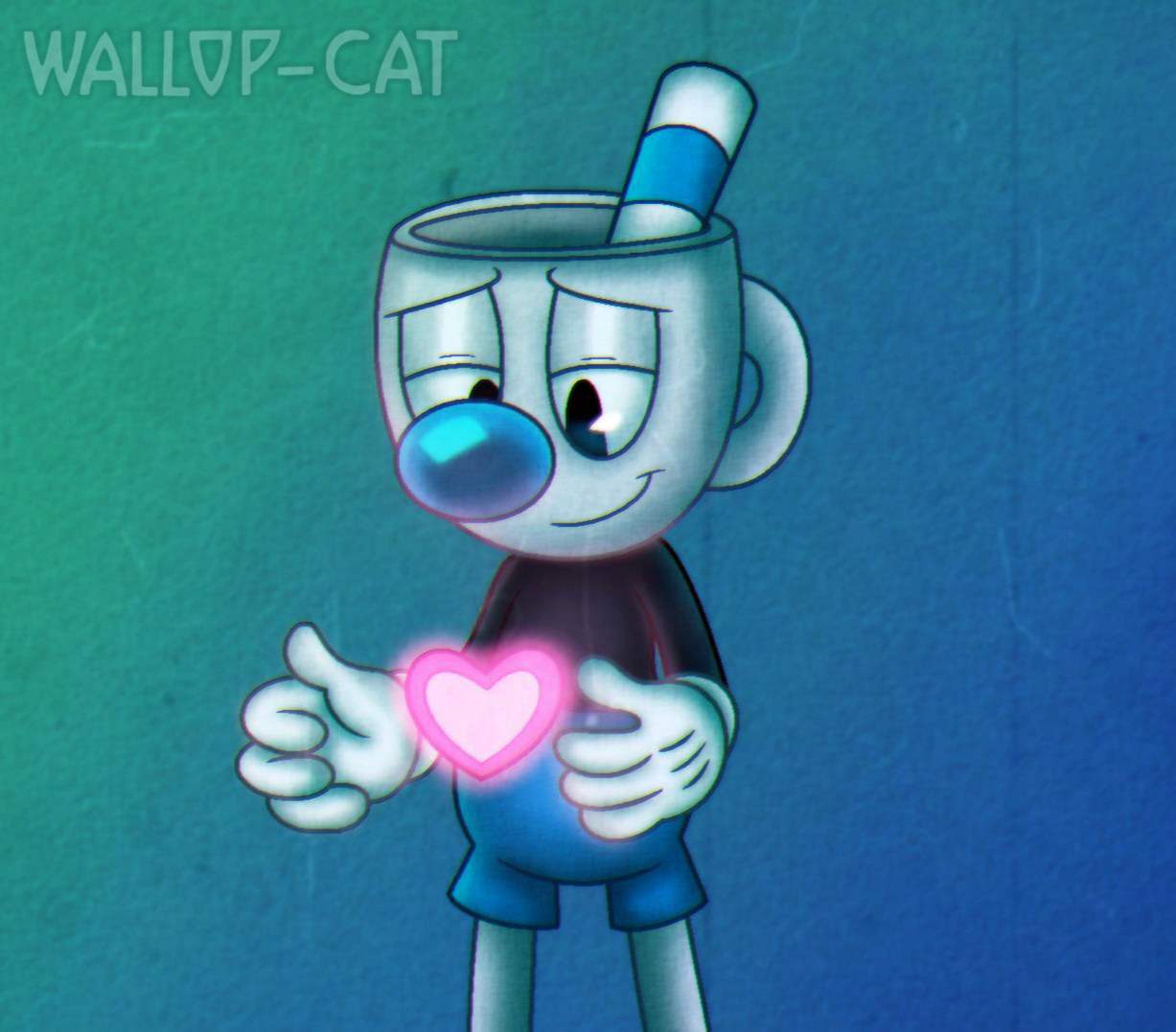 Mugman Is Scared Of Who Or What by 13-digital on DeviantArt