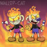 TCS-Styled Evil Cuphead and Vile Mugman!