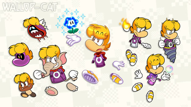 Rayman in Super Mario Bros. Wonder