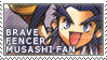 Brave Fencer Musashi stamp