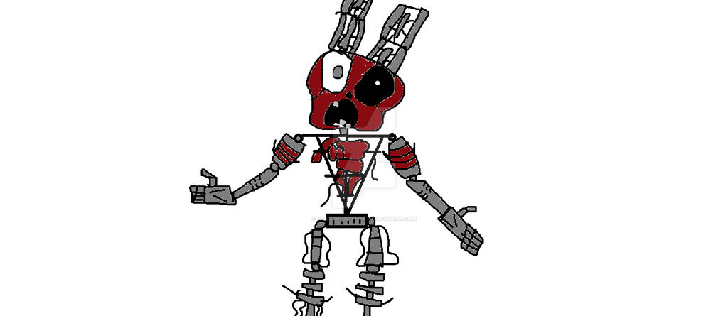 Springlock Endoskeleton with PG by wolfdino27FNAF on DeviantArt