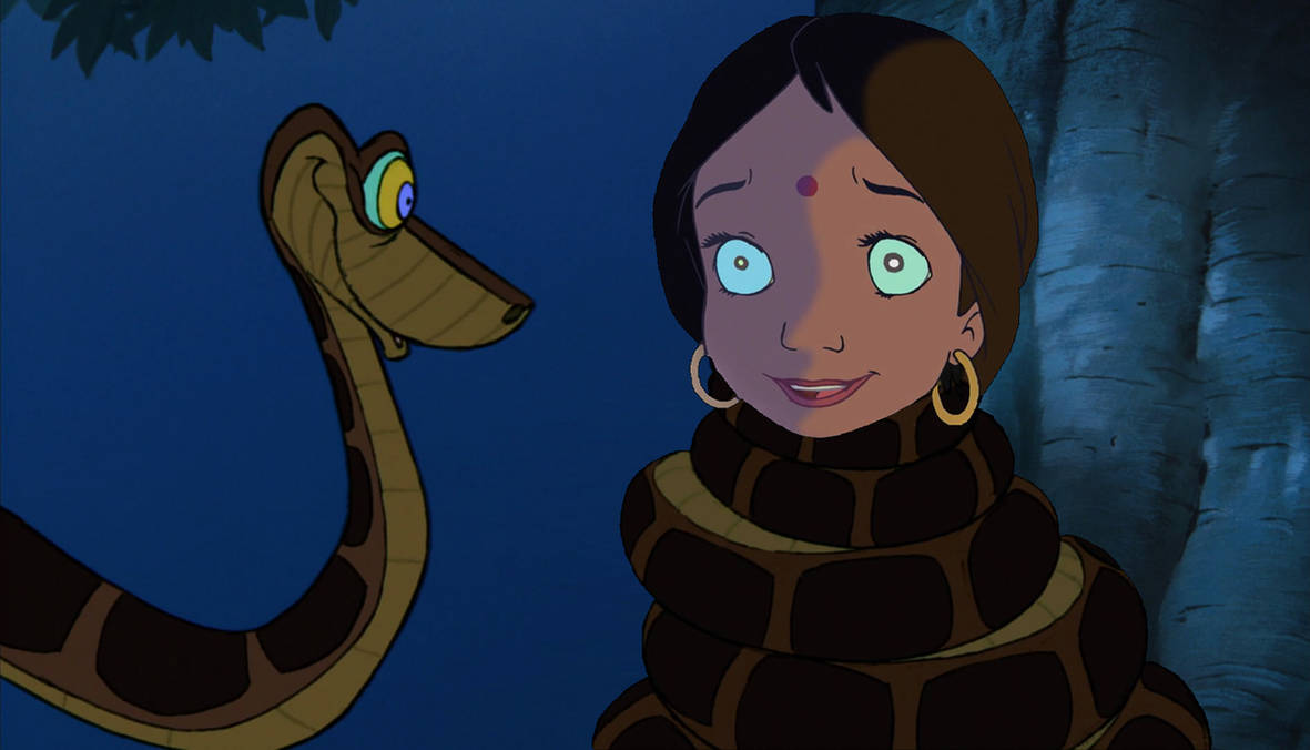 Kaa and Shanti by Through-the-movies on DeviantArt