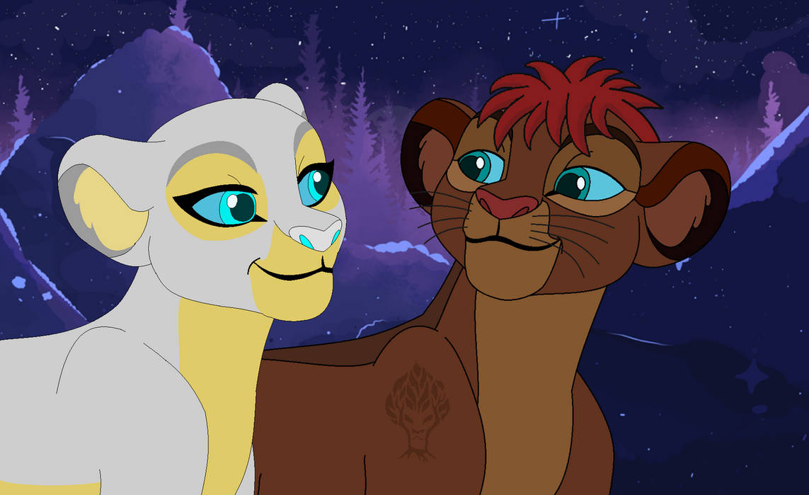 Raja and Hium walking together in snow. by Through-the-movies on DeviantArt