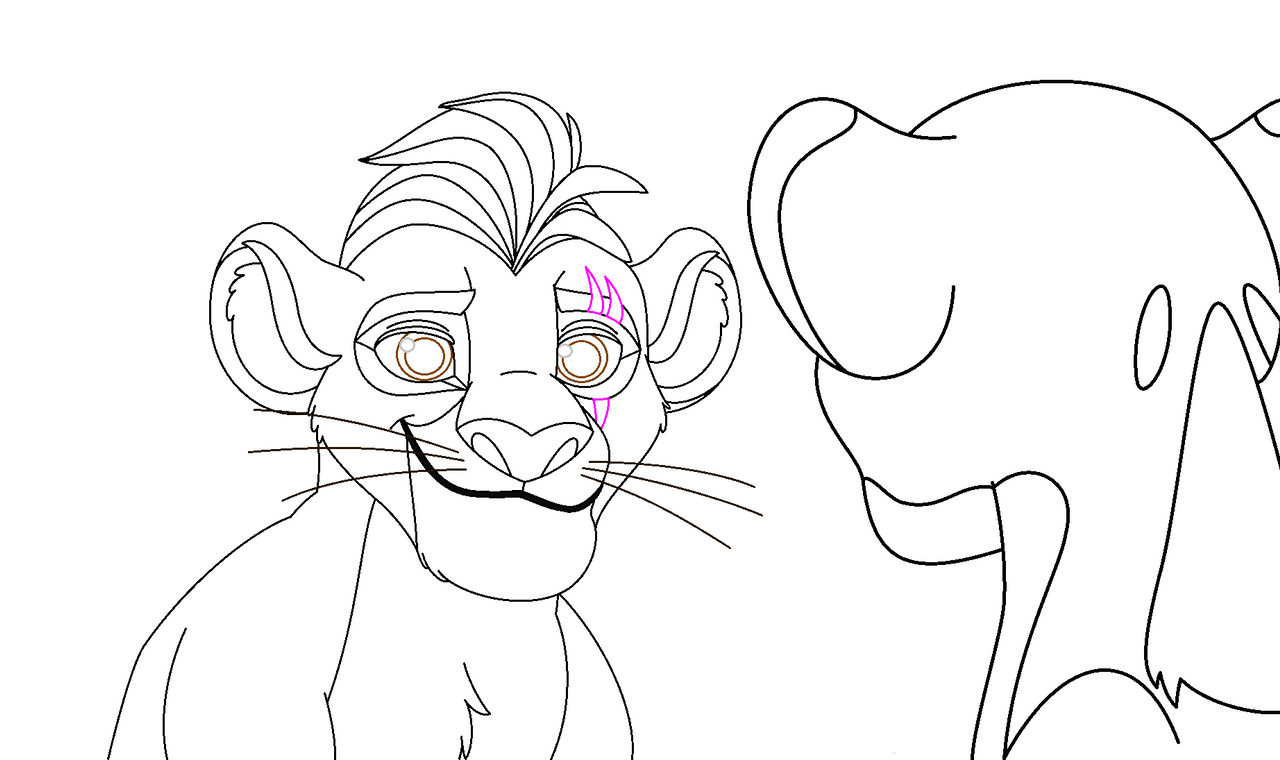Kion Coloring Page