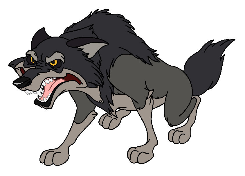 Wolf (Beauty and the Beast) Base by Through-the-movies on DeviantArt