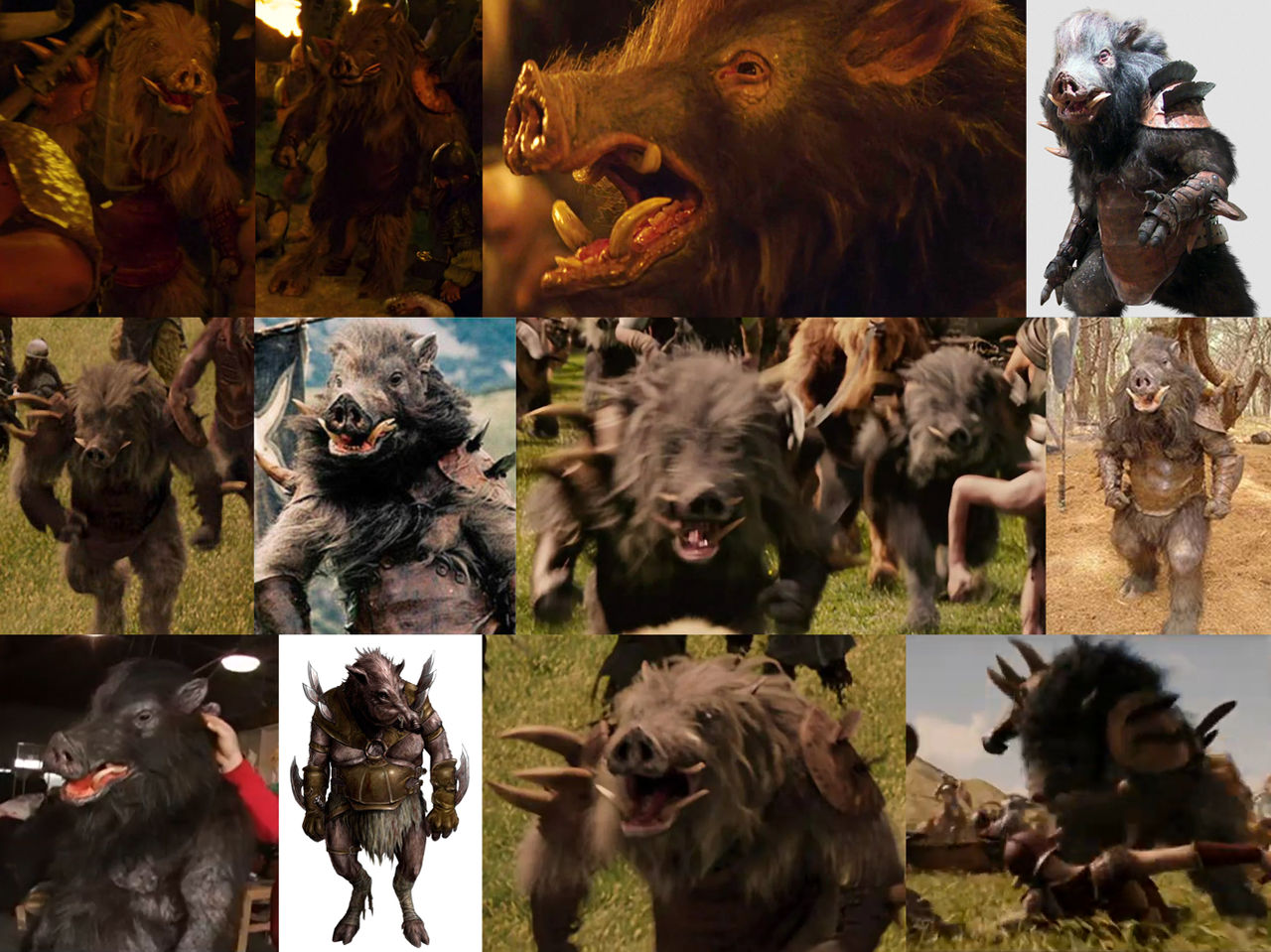 Creatures of Narnia Tribute: Minoboars by Through-the-movies on DeviantArt