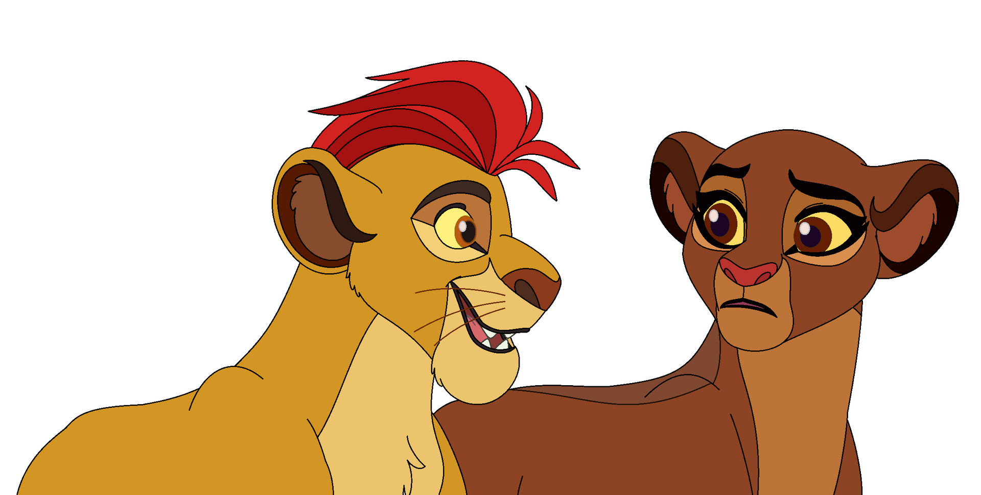 Kion Rani Kion and Rani Base 16 by Through-the-movies on DeviantArt