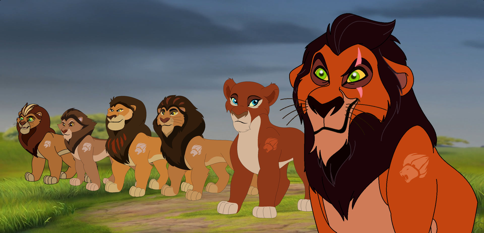 Scar Raptor Scar's Lion Guard (before its destruction). by Through-the-movies on ...