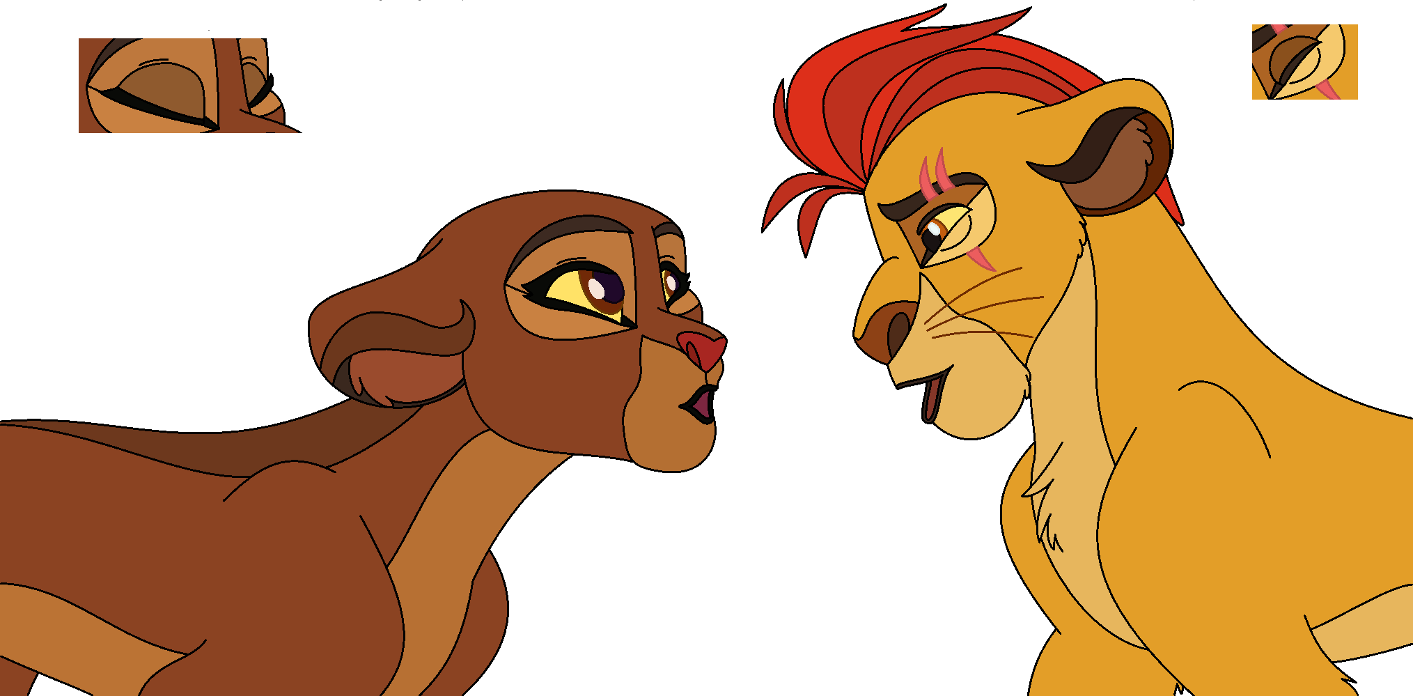 Kion Rani Base Kion and Rani Kiss base I by Through-the-movies on DeviantArt