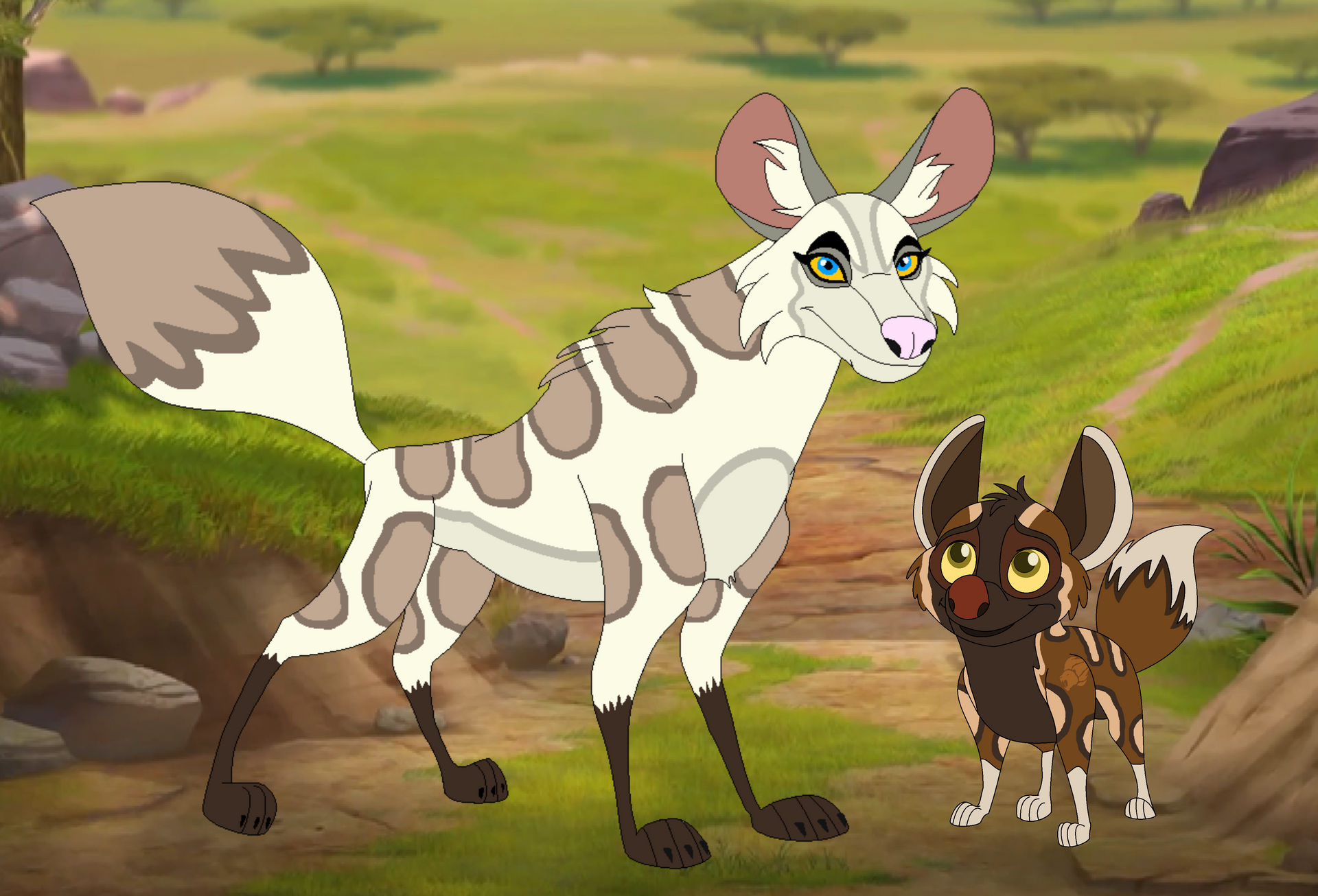 Deviantart Bongo Bongo the Slyest. Bongo with his late mother. by Through-the-movies on ...