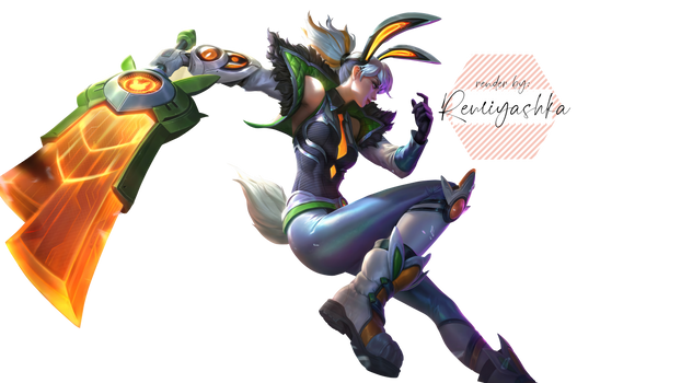 Explore the Best Leagueoflegendsbattlebunnyrivenpng Art | DeviantArt