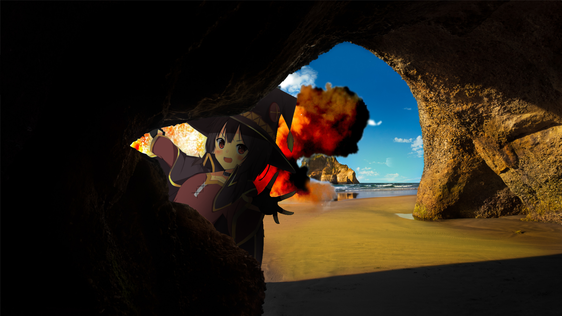Windows Xp Megumin Windows 10 Default Lockscreen Megumin Edit by 16th-Garden on DeviantArt