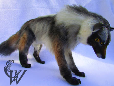 Skoll The Prehistoric Wolf-Art Doll