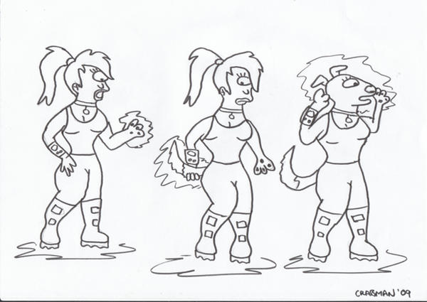 What Did Leela Ask Sidda To Draw Leela dog TF 1 by mistercrab8539 on DeviantArt