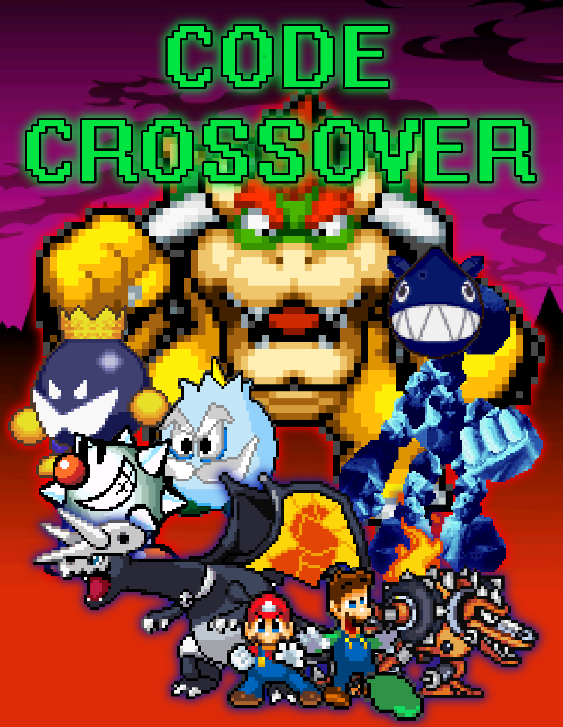 Scott910 Code Crossover Sprite series Code crossover, Mushroom kingdom Arc by scott910 on ...
