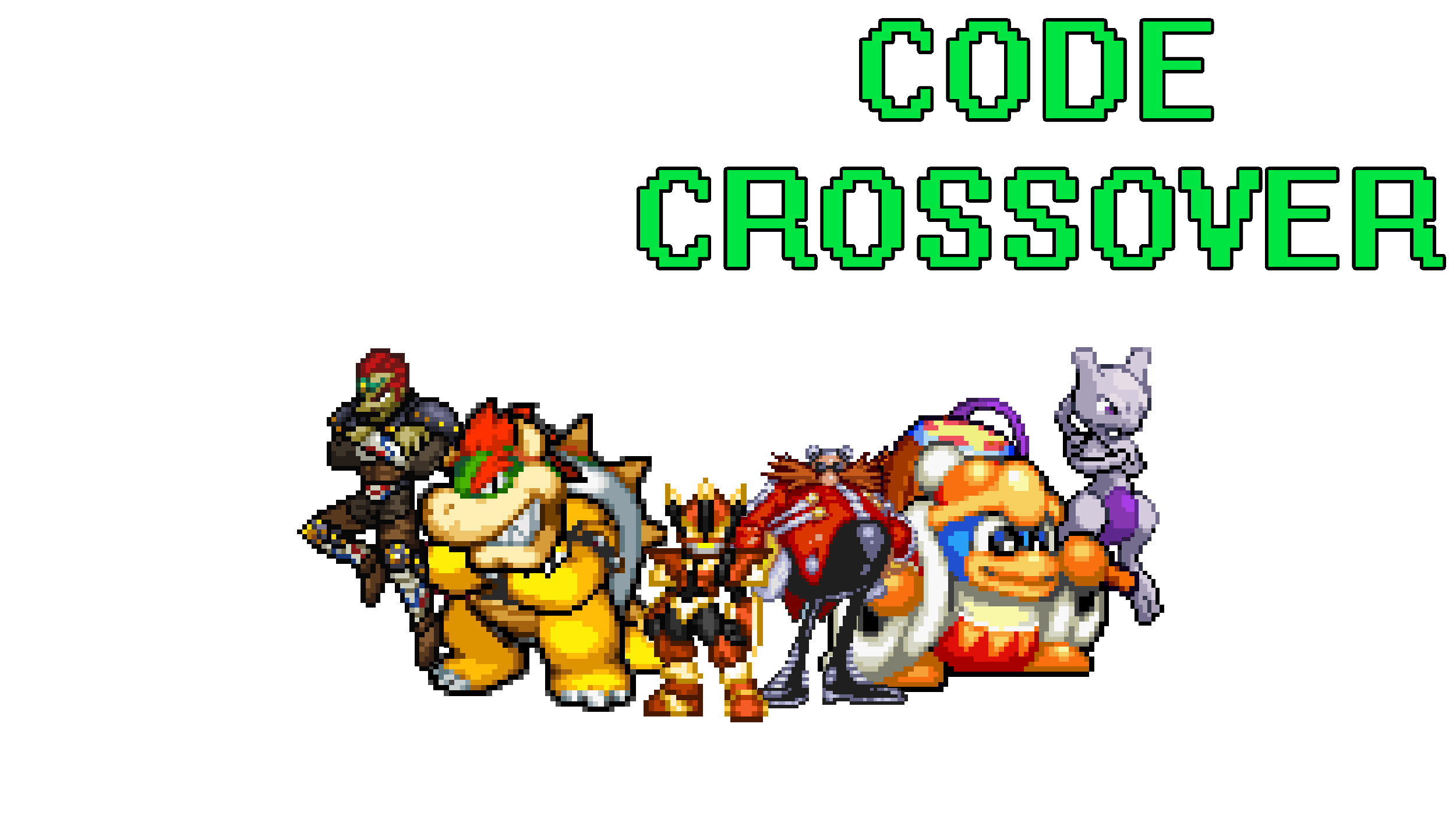 Scott910 Code Crossover Sprite series Code crossover Main Villains by scott910 on DeviantArt