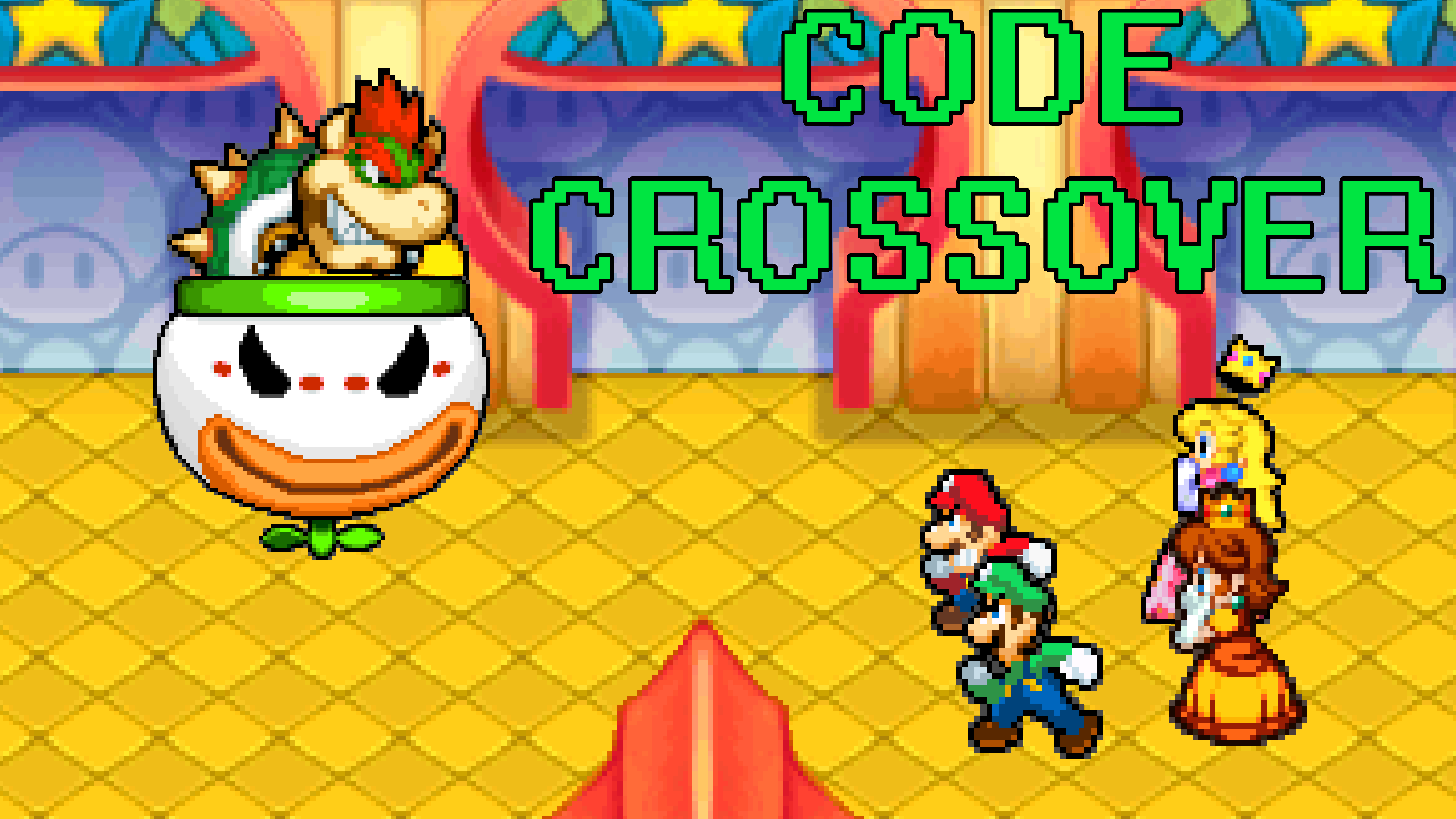 Scott910 Code Crossover Sprite series Code crossover Bowser's back by scott910 on DeviantArt