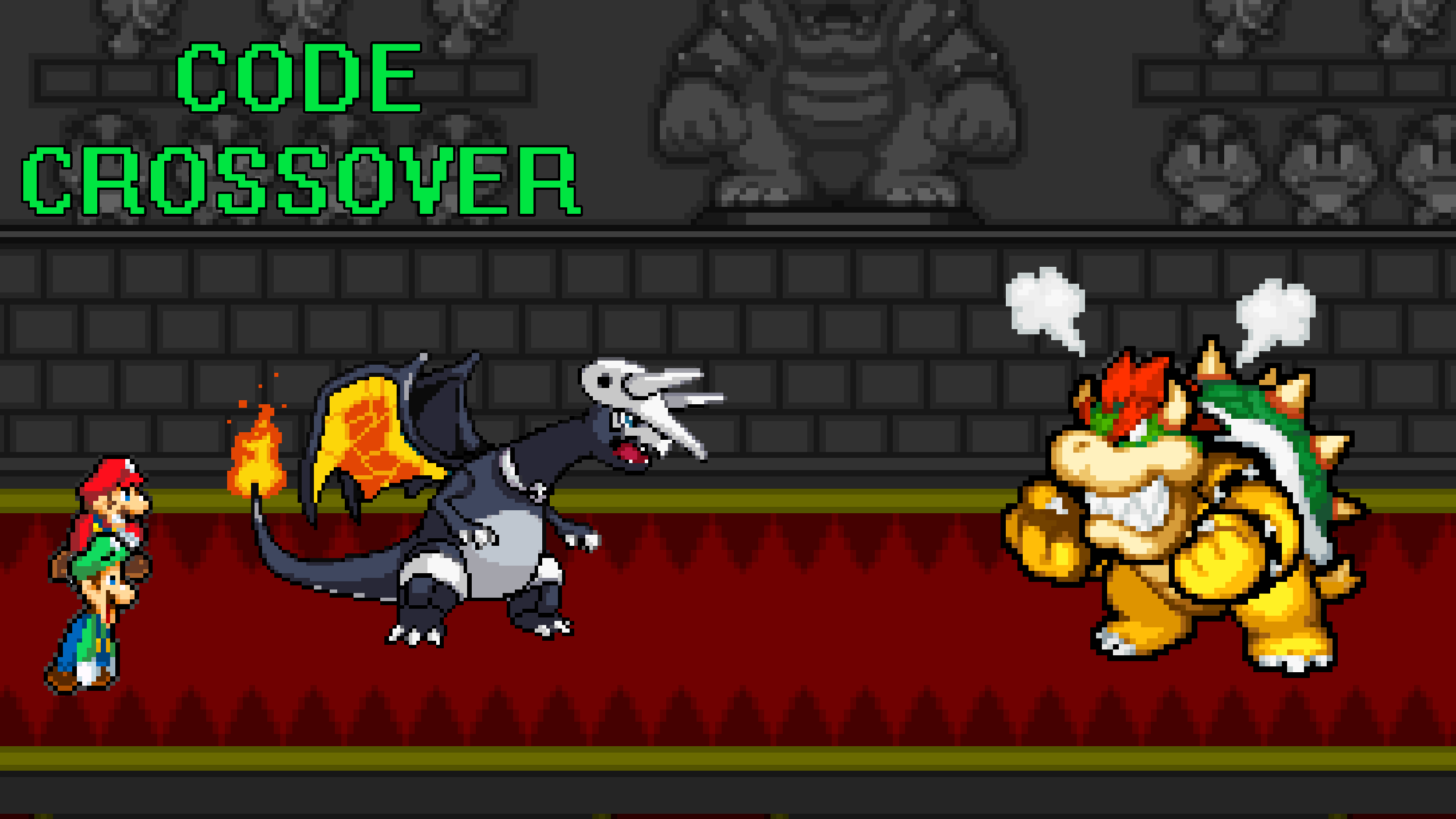 Scott910 Code Crossover Sprite series Code crossover DJ vs Bowser by scott910 on DeviantArt