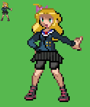 Pokemon Trainer Elisa Sprite