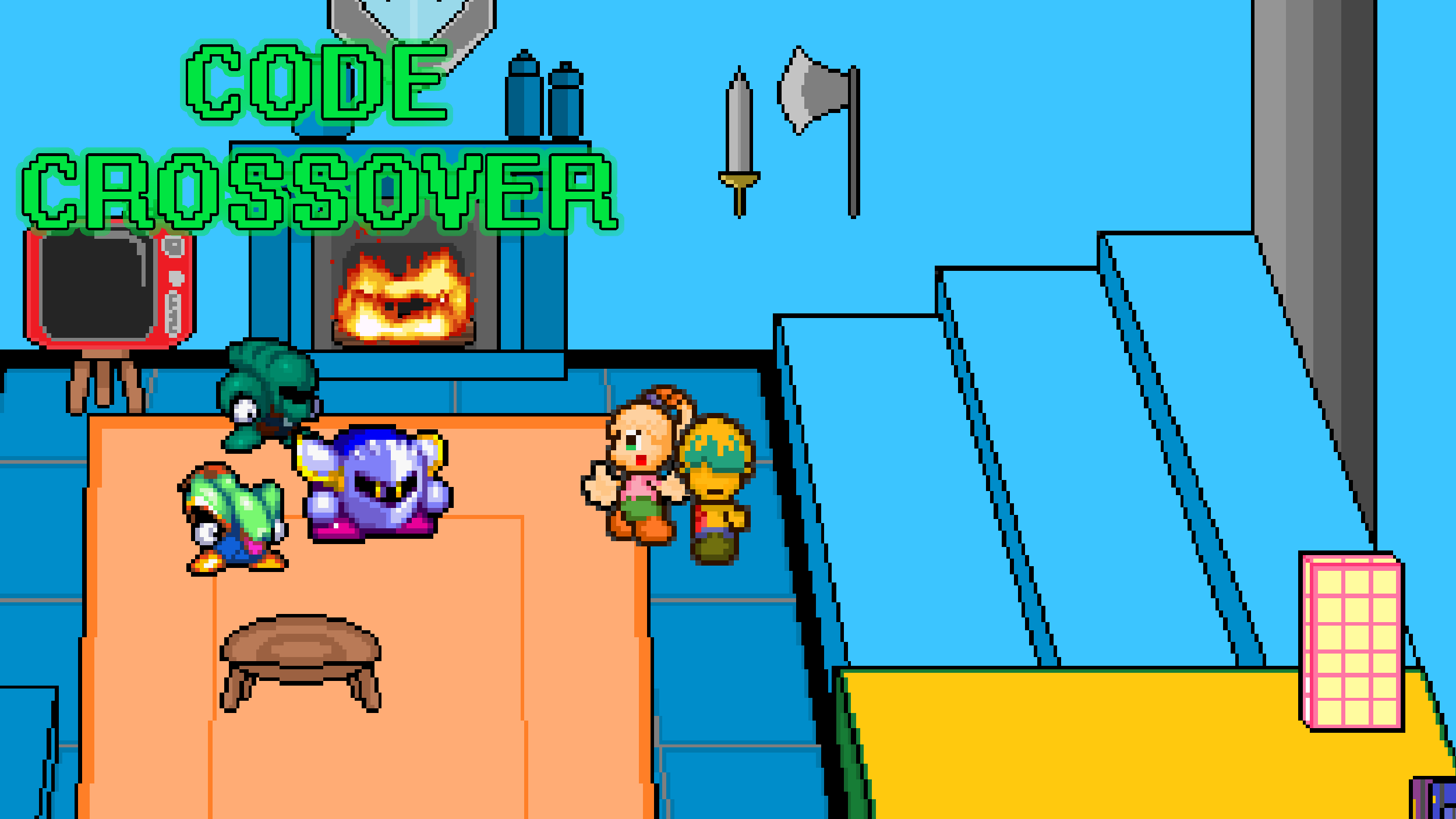 Scott910 Code Crossover Sprite series Code crossover, Meta knight by scott910 on DeviantArt