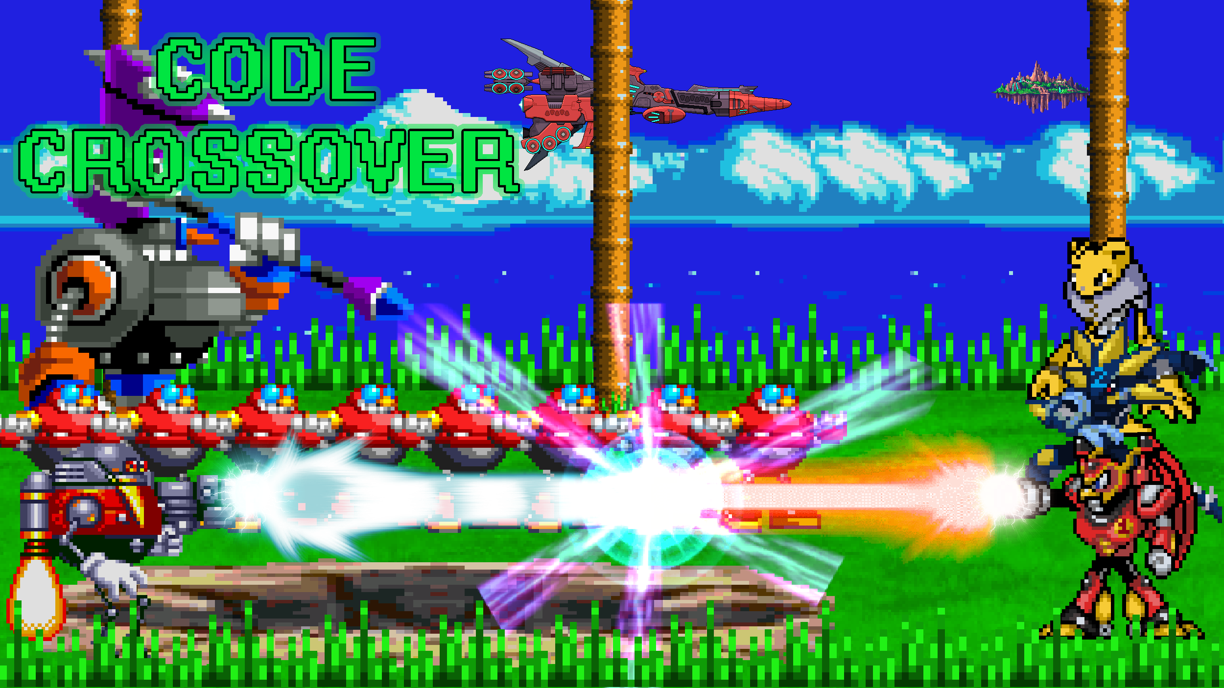 Sprite series Code crossover, (Boss 10) by scott910 on DeviantArt