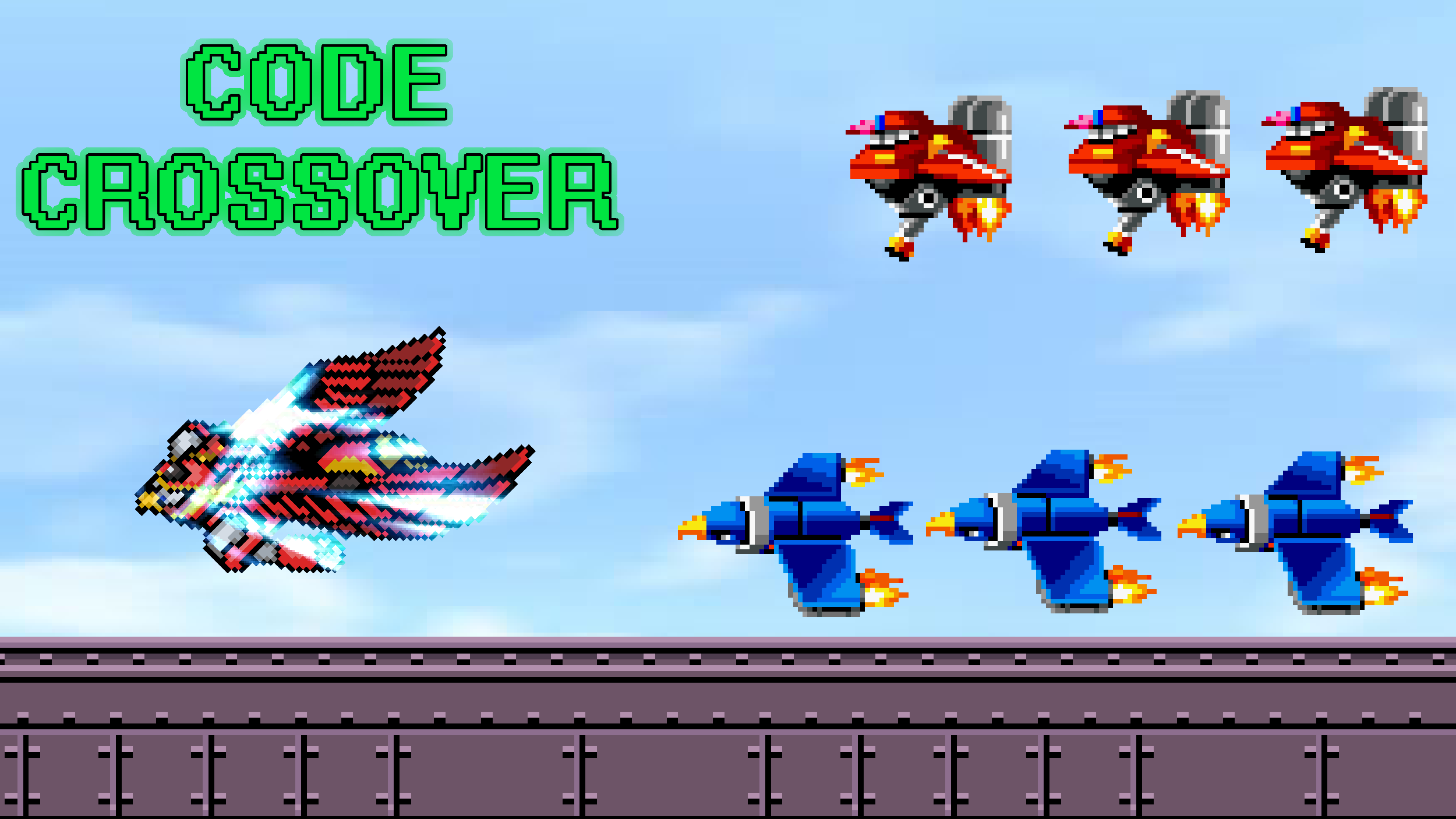 Scott910 Code Crossover Sprite series Code crossover, On the Egg carrier by scott910 on DeviantArt