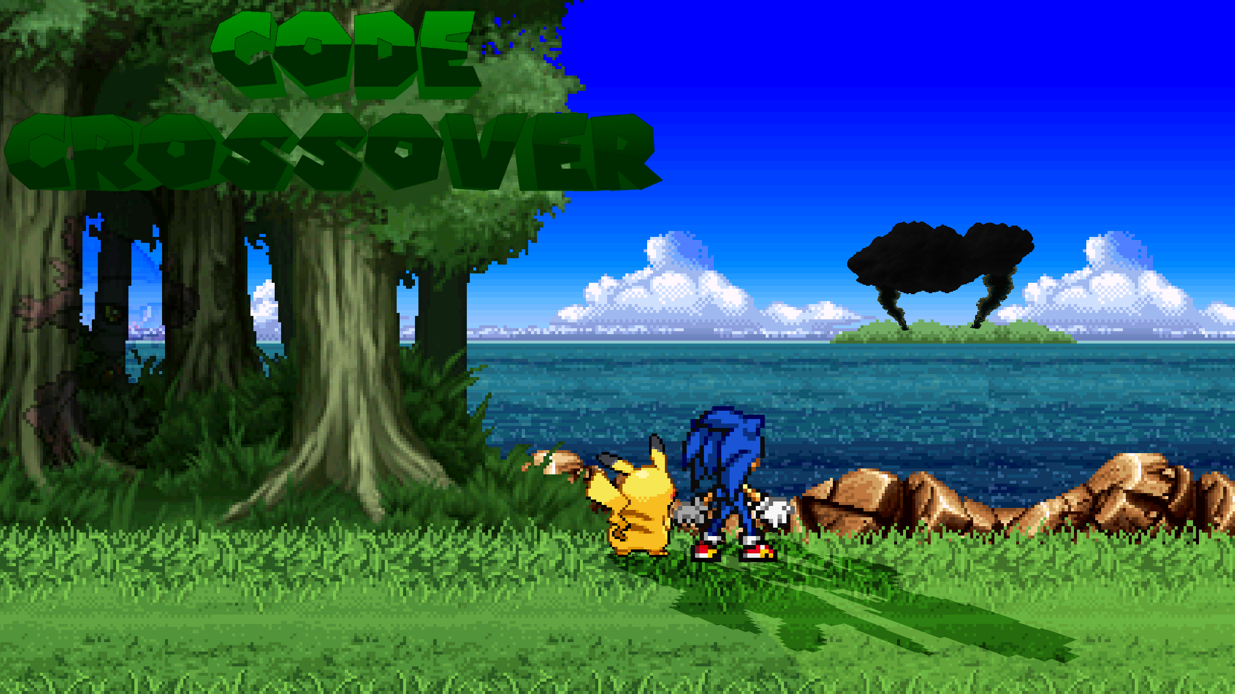 Scott910 Code Crossover Sprite series Code crossover, Twinleaf Island by scott910 on DeviantArt