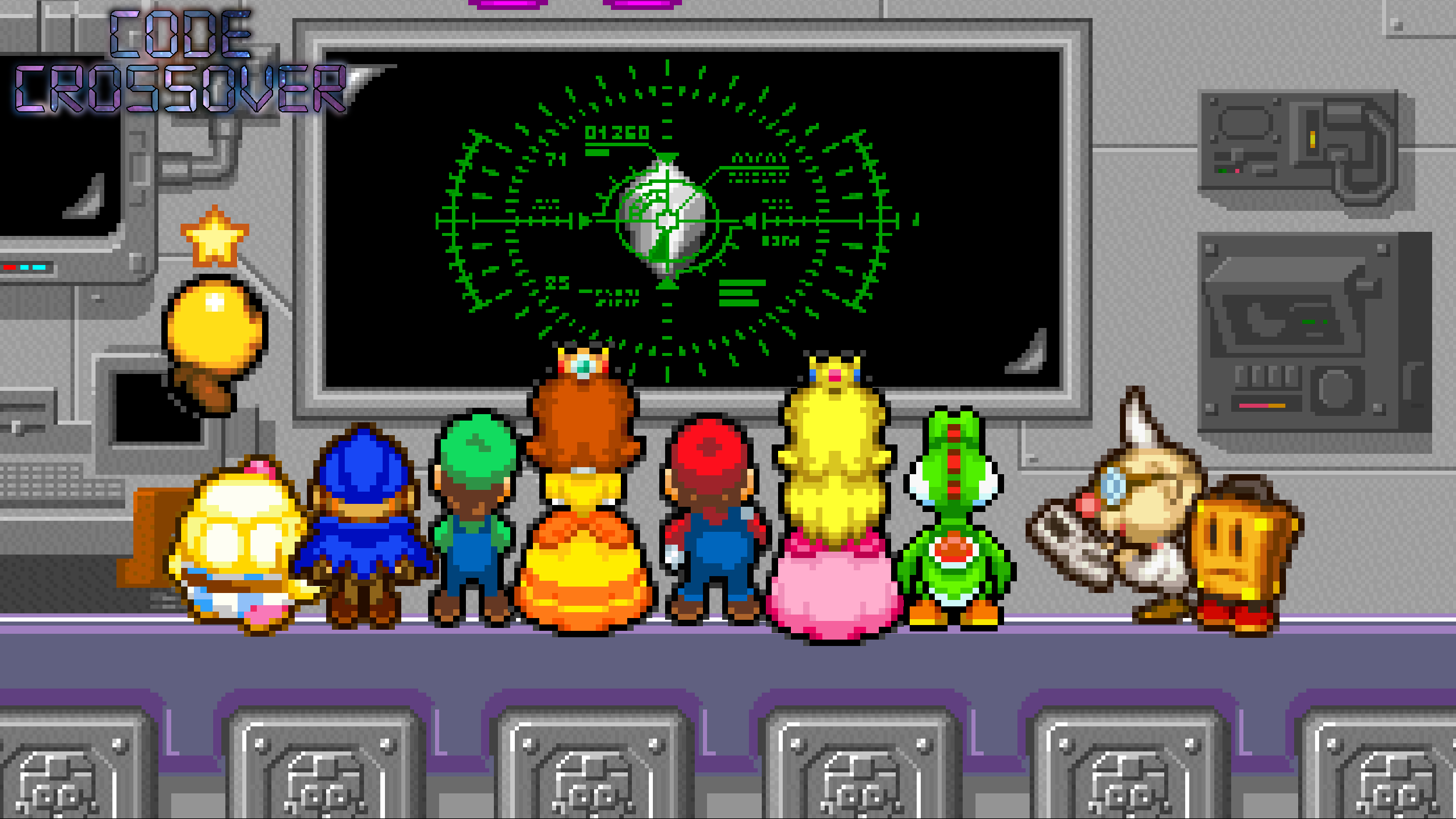 Scott910 Code Crossover Sprite series Code crossover, The Smash Shard by scott910 on DeviantArt