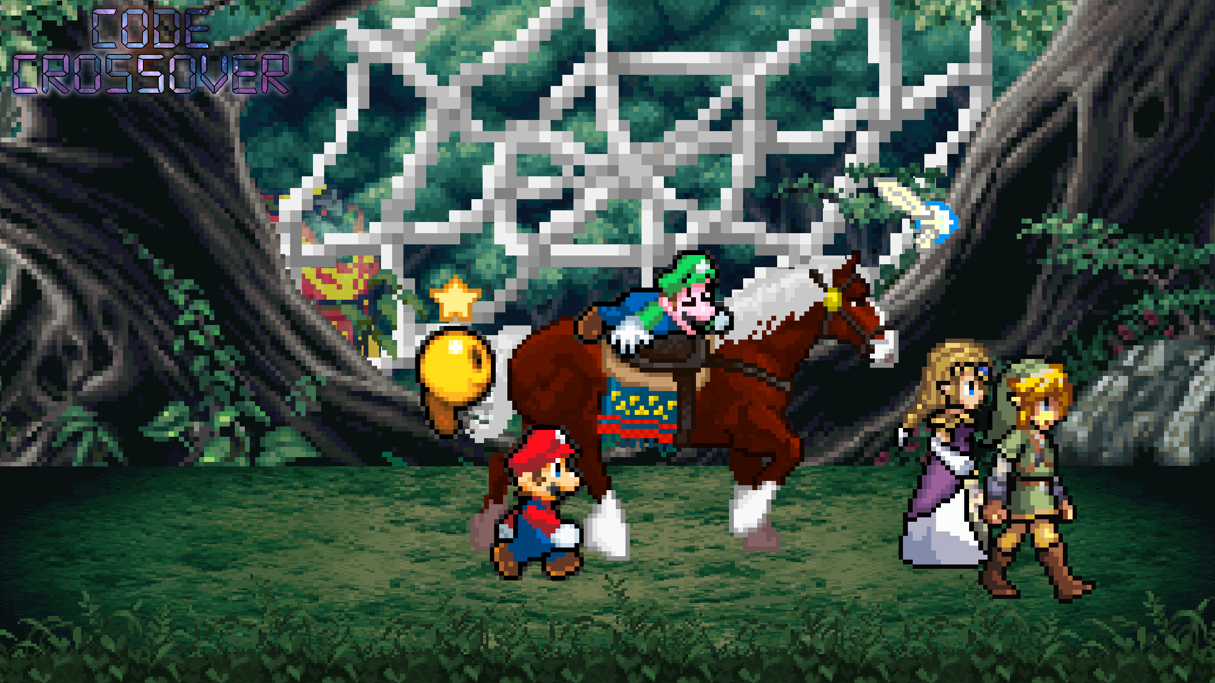 Scott910 Code Crossover Sprite series Code crossover, Giant Web by scott910 on DeviantArt