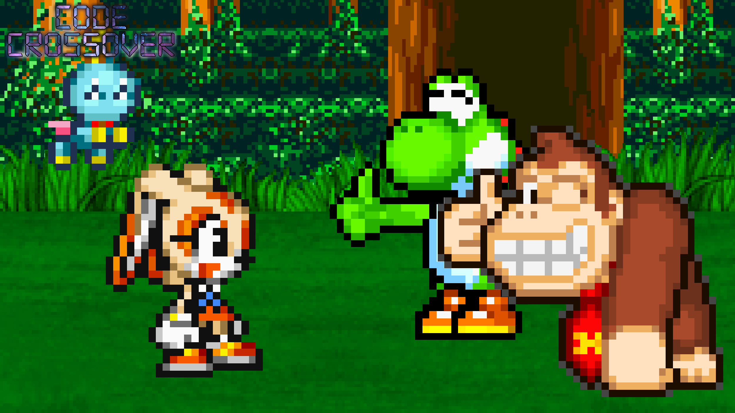 Scott910 Code Crossover Sprite series Code crossover, New friends by scott910 on DeviantArt