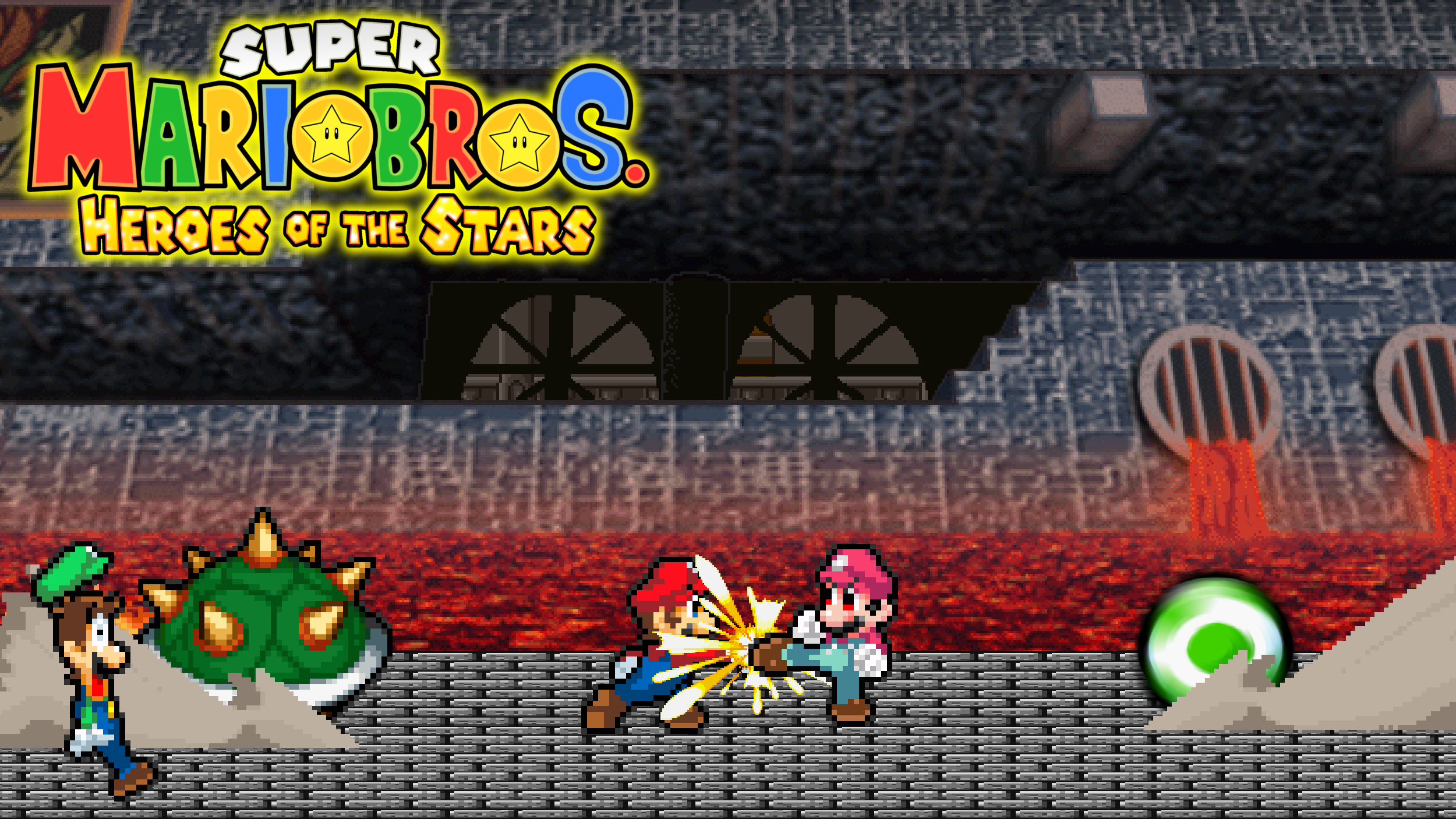 SMBHOTS Heroes vs Devil Mario by scott910 on DeviantArt