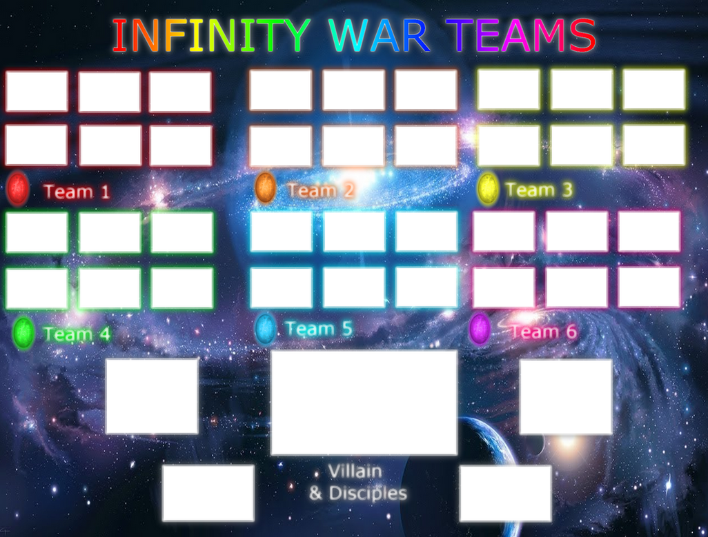 Infinity War revamped template by scott910 on DeviantArt